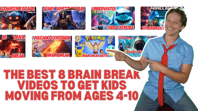 9 brain breaks to get kids moving