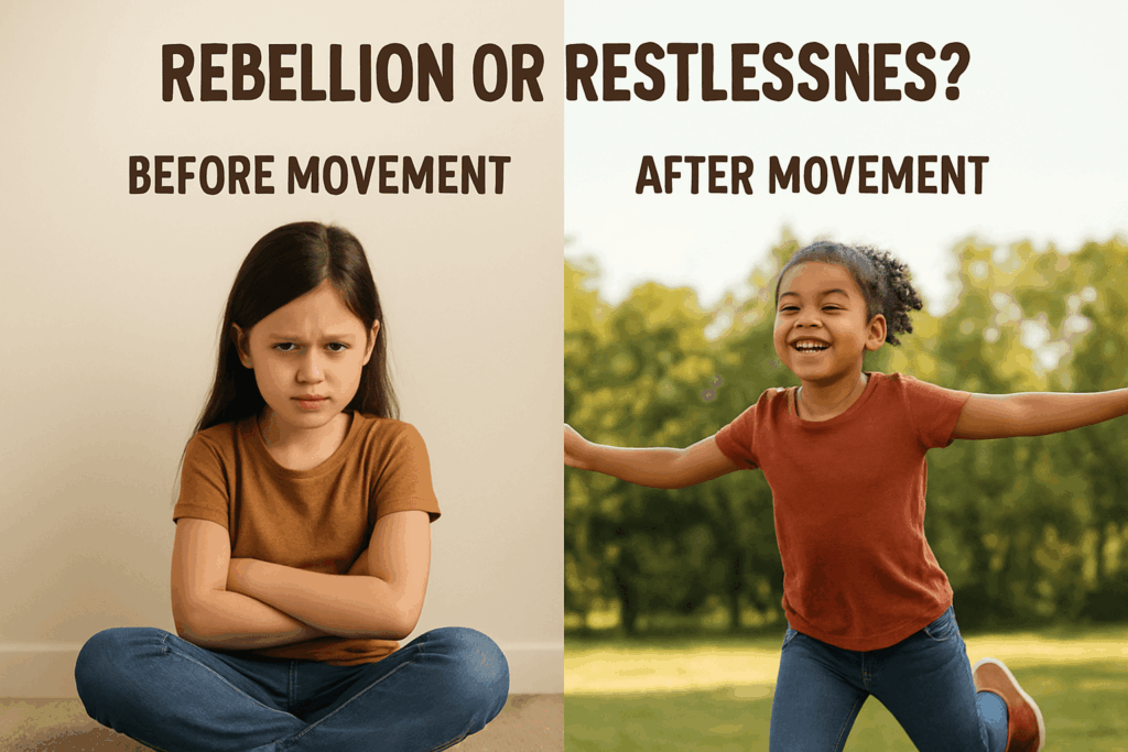 Why Exercise & Movement Are Critical If You Believe You Have A Rebellious Child